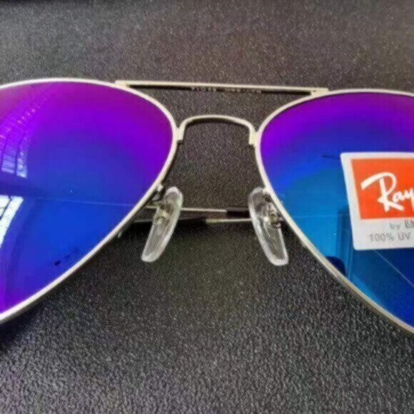 Ray-Ban Hexagonal sunglasses aviators purple 3026 main image 7